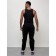 Cargo jeans male, size 50-52, black color