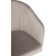 Computer chair thibault plastic/velor, black/beige 60x60x81 cm