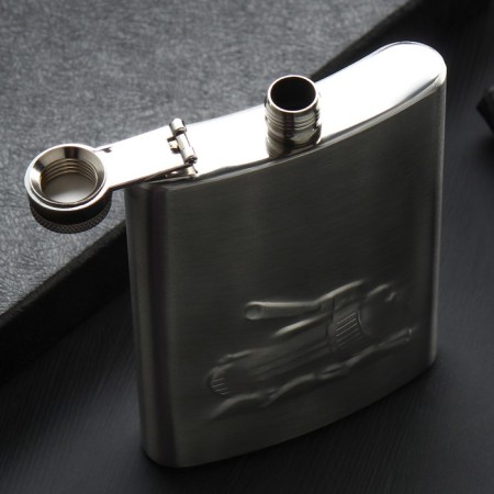 Flask "Tanks of dirt are not afraid", 240 ml-3
