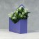 Golden embossing P.S. I love you, lilac 18 x 24 x 7 cm