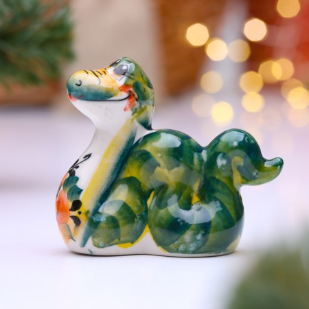 Souvenir "Snake Chuck", Gzhel, Color-4