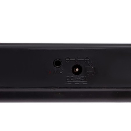 Synthesizer "Children's", 37 keys, with a microphone, black color-6