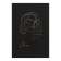 Diary of Leduced A5, 136 sheets in the "silhouette" line, solid cover, lamination Soft Touch, foil embossing, offset block 60 g/m2