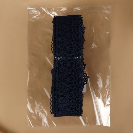 Lace Hipure, 46 mm × 11 ± 1 m, dark blue color-2