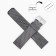 Solomon watch strap, 22 mm, rubber, L-19.5 cm, gray