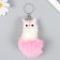 Fluffy on the ring h = 5 cm "red cat" mix