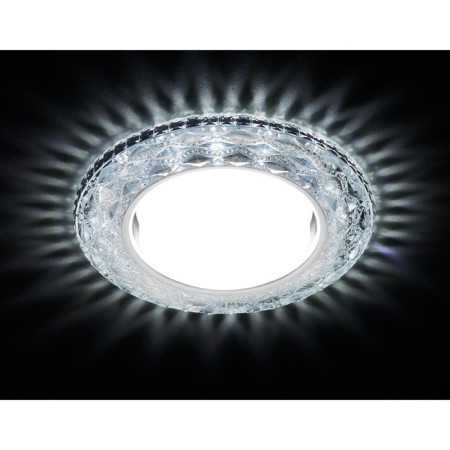 Ambrella Light Lumber built -in LED, G5.3, 3W, Chrome Color, D = 85 mm