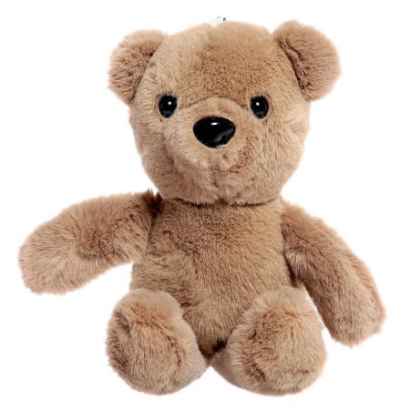 Soft toy "Bear", on a key fob, color mix-4