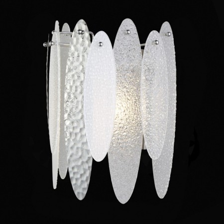 Sconces st. SL1224.101.02. Lastra. 2x60 watts, E14, 24x36 cm, chromium color-1