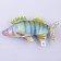 A toy for cats with mint "pike perch" from textiles, 20 cm