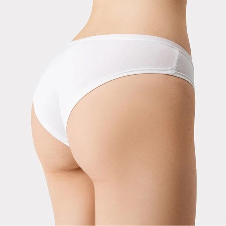 Set of women's panties slips (3pcs), white color, rr 48 (l)-2