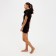 Combineson female minku, black color, size 46
