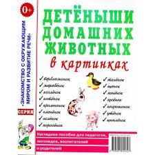 Детеныши домашних животных в картинках