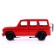 Metal machine "SUV", light, sound, doors, hood, inertia, color of mixes open