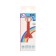 Baby toothbrush, silicone bristles, round handle, pink