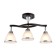 Ambrella Light Traditional, 3x40W E27, Coffee color, Chrome