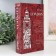 Safe Brush Tree leatherette "Big-Ben" 21x13x5 cm