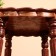 Coffee table 44x44x40 cm, tree shisham