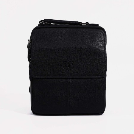 Male bag, black color-1