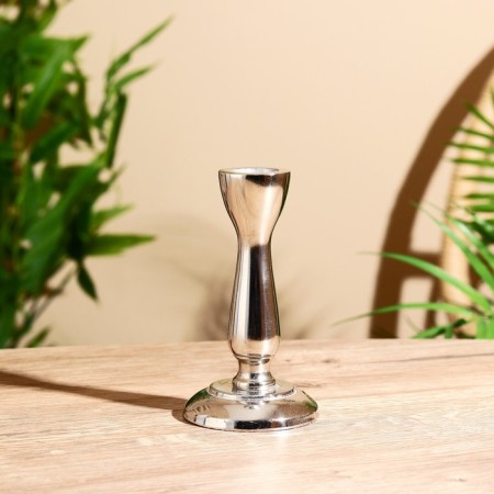 Aluminum "volcano" for 1 candle 6.5x6.5x11 cm-1