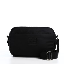 Bag Cross-Bodi with a zipper, black color