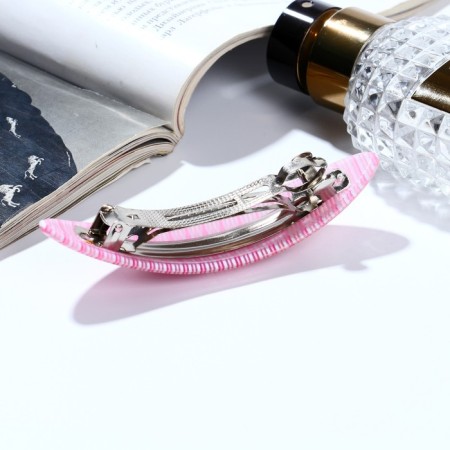 Hair hair clip "Adele" strip style, 10 cm, mix-2