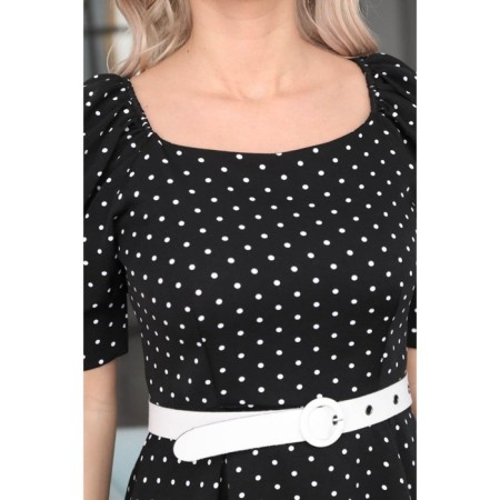 Female dress, size 46, black color-10
