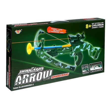 Stinger crossbow, with a laser sight, a butt, knuckles, target-12