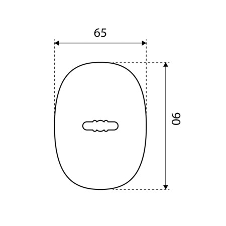 Decorative lining Bulat VAT 01.04, for a levald mechanism, curtain, chrome-2