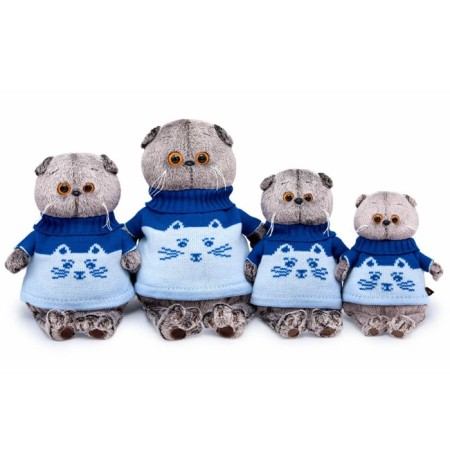 Soft toy "Basik in the sweater" Cat ", 25 cm-3