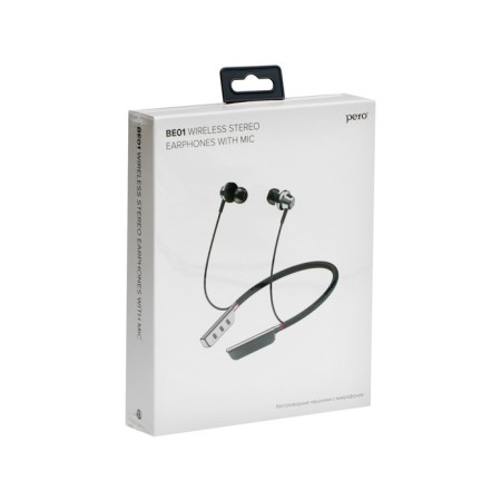 Stagnels Pero Be01, wireless, BT 5.0, microphone, 250 mAh, up to 30 hours, silver-5