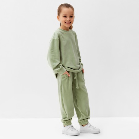 Kidshot (sweatshirt, trousers) KAFTAN PLUSHY R.32 (110-116), green-8