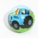Soft ball, blue tractor, diameter 6.3 cm, mix
