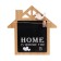 Panel MDF "Callowboard. House with a bird" with clothespins 1x28.5x29.5 cm
