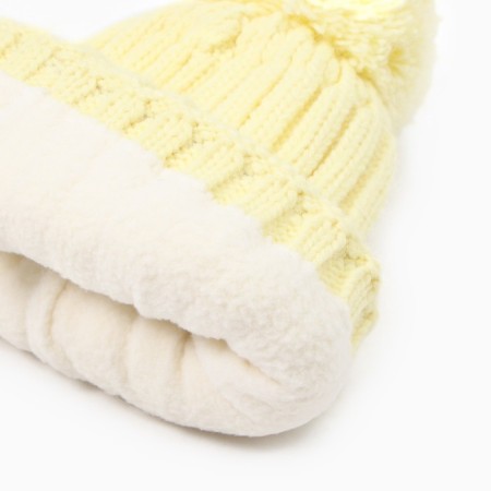 Children's hat, yellow color, size 52-54-1