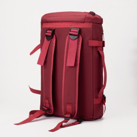 Tourist backpack on lightning, 25 l, burgundy color-2