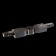 Connector Warden hinge for the Technical tra001cs-11b, 19x2x3.5 cm, black color, black