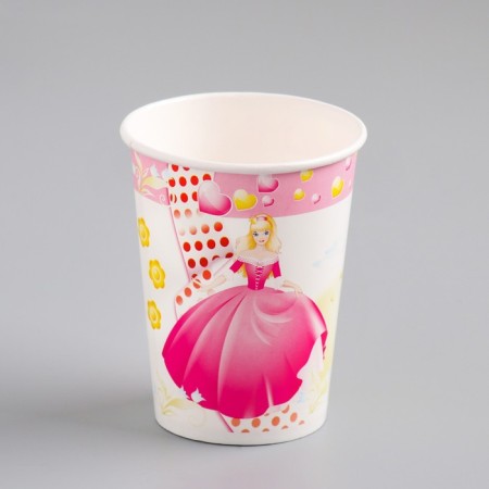 Paper glass "Princess" 250 ml, diameter 7.5 mm
