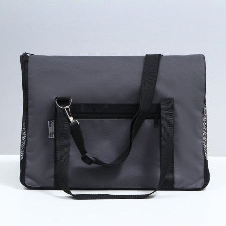 Bag - Animal Carriage, Size S, 39 x 23 x 27 cm Gray-1
