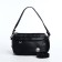 Bag Cross-Bodi with a zipper, blue color