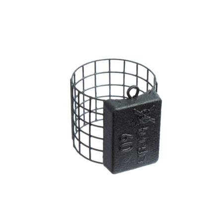 Metallic feeder X-Feeder Me Classic M Grid, Matt Black, 60 g, 28 ml-1