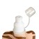 Water flask, 400 ml, "camouflage", 26 x 12 cm, brown