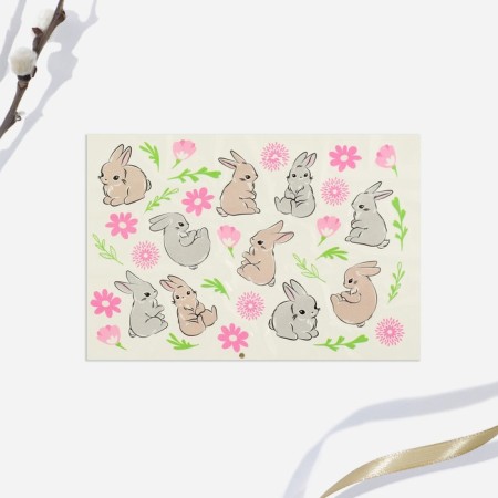 Translated pictures for decorating eggs "Tenderness", 15 x 10 cm.-1
