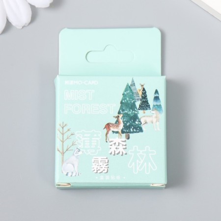 Stickers for creativity "Fog Forest" set of 45 pcs 4.4x4.4x1.1 cm-3