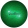 The ball for rhythmic gymnastics Grace Dance, D = 16.5 cm, emerald color with brilliance