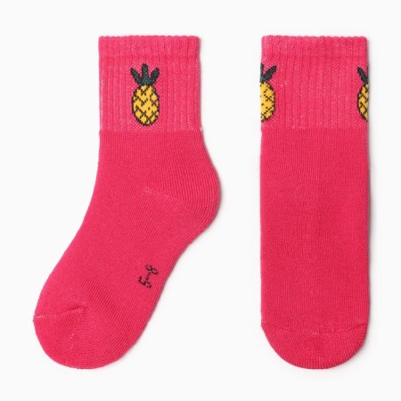 Nosk children's terry inside "Fruit on the elastic band", color mix, size 18-20-3