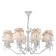 Maytoni ARM013-08-W, 8HE14, 40W, 75x75x88 cm, white antik color