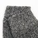 Woolen socks "Rubber" Dark gray color, size 25