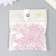 Beads for creativity Plastic "Soap bubble Lilac" set 20 grams 0.8x0.8x0.8 cm