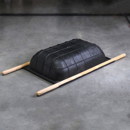 Building stretchers with handles, reinforced, 60 × 82 cm, 60 l, up to 70 kg, plastic-1